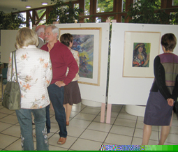 Besucher: Eifelmaler Walter Wilde