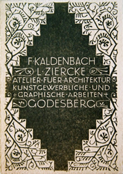 Werbetafel Kaltenbach & Ziercke