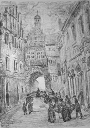 Torbogen in Duesseldorf